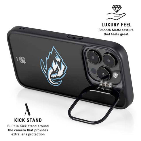 NHL Utah Mammoth Alternate Black iPhone 13 Pro Kickstand Case